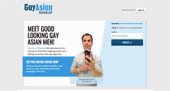 Desktop Screenshot of gayasianhookup.com