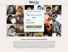 Tablet Screenshot of gayasianhookup.com